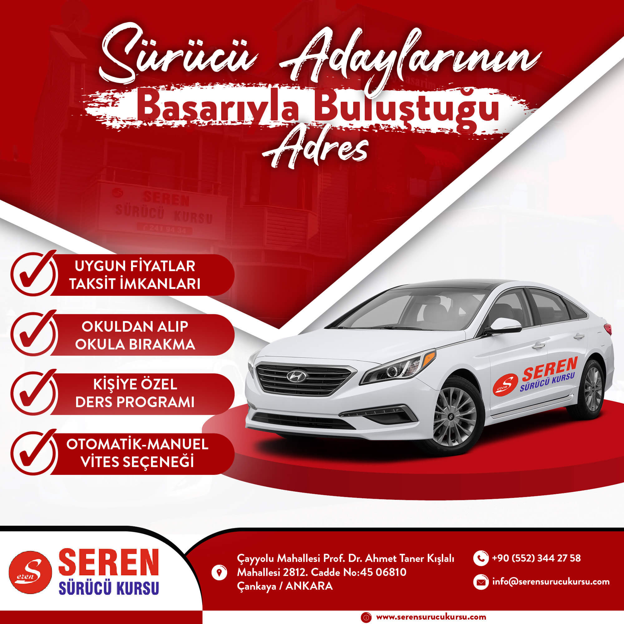 çayyolu sürücü kursu